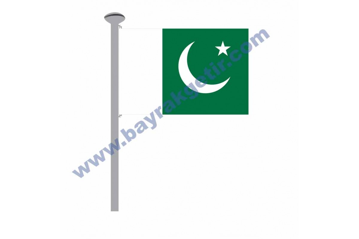 PAKİSTAN GÖNDER BAYRAK 50x75 ( EBAT SEÇİNİZ ) PAKİSTAN GÖNDER BAYRAK 50x75 ( EBAT SEÇİNİZ )